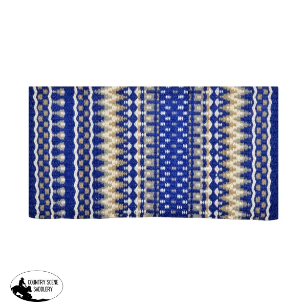 36" X 34" Wool Saddle Blanket.