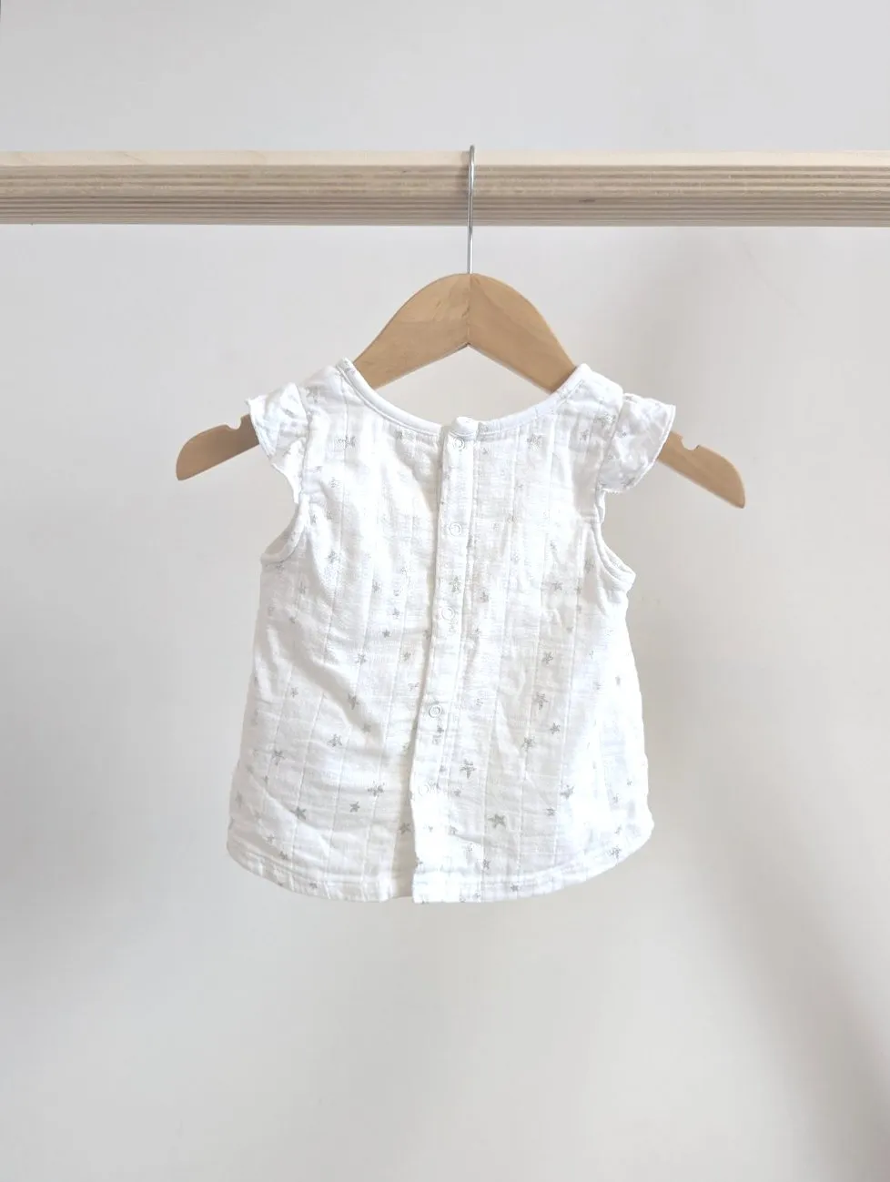 Aden & Anais Flutter Sleeve Top (6-9M)