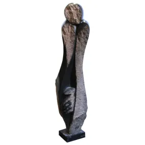 African Shona Modern Abstract Carved Stone Sculpture