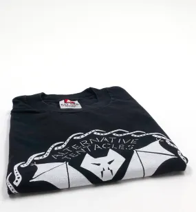 Alternative Tentacles ‎– Winston Smith Bat Logo Bayside Shirt Size XL