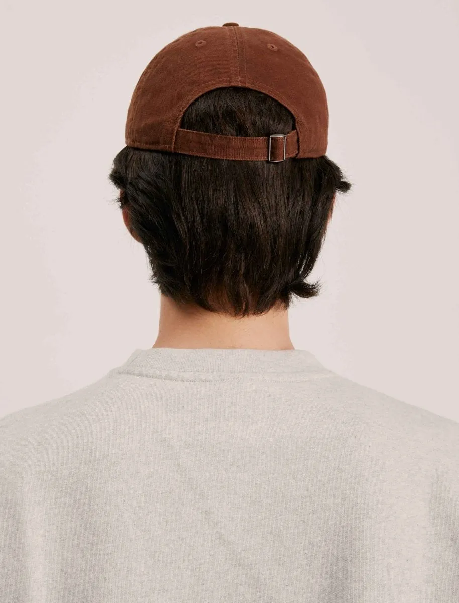 ANOTHER ASPECT 1.0 Logo Cap Brown