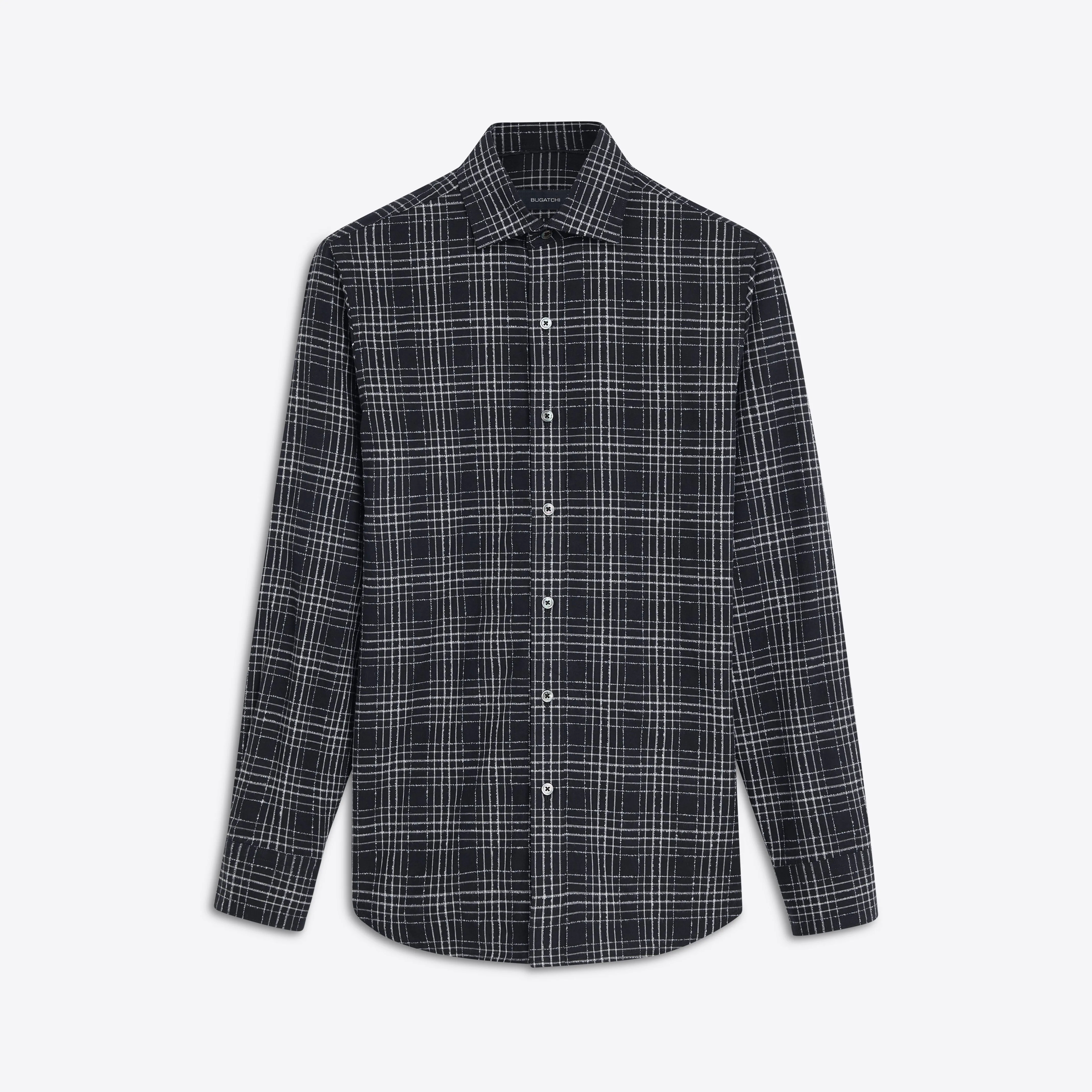 AXEL Chalk Line Check Shirt