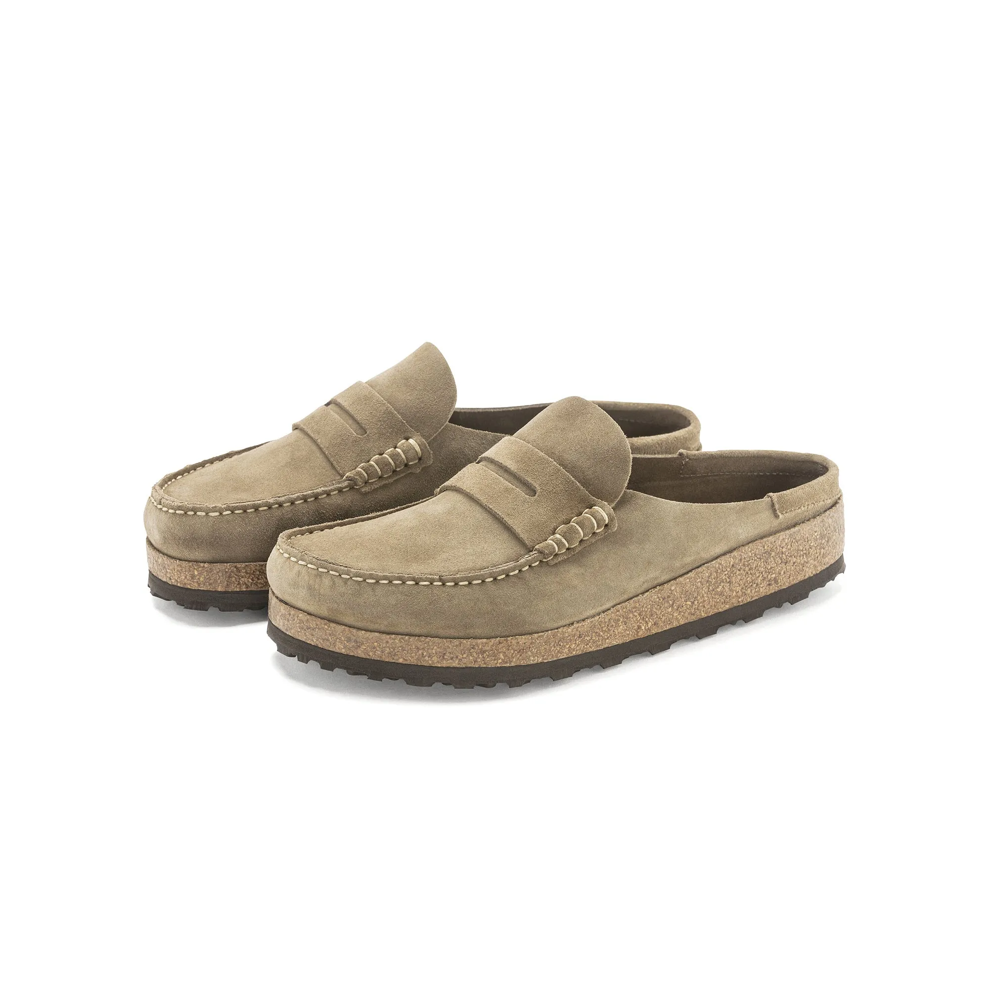 Birkenstock Naples Suede Leather Shoes