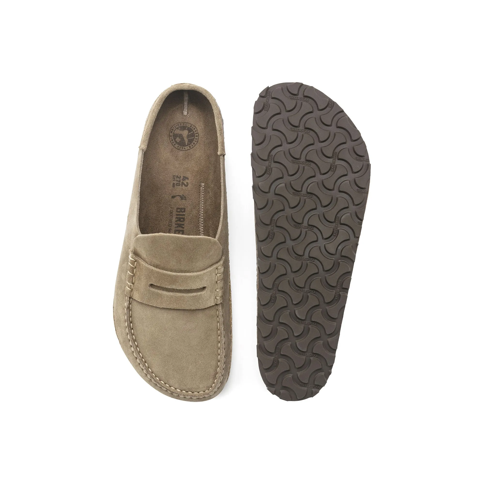 Birkenstock Naples Suede Leather Shoes