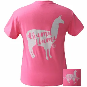 Bjaxx Lilly Paige Drama Llama Girlie Bright T Shirt