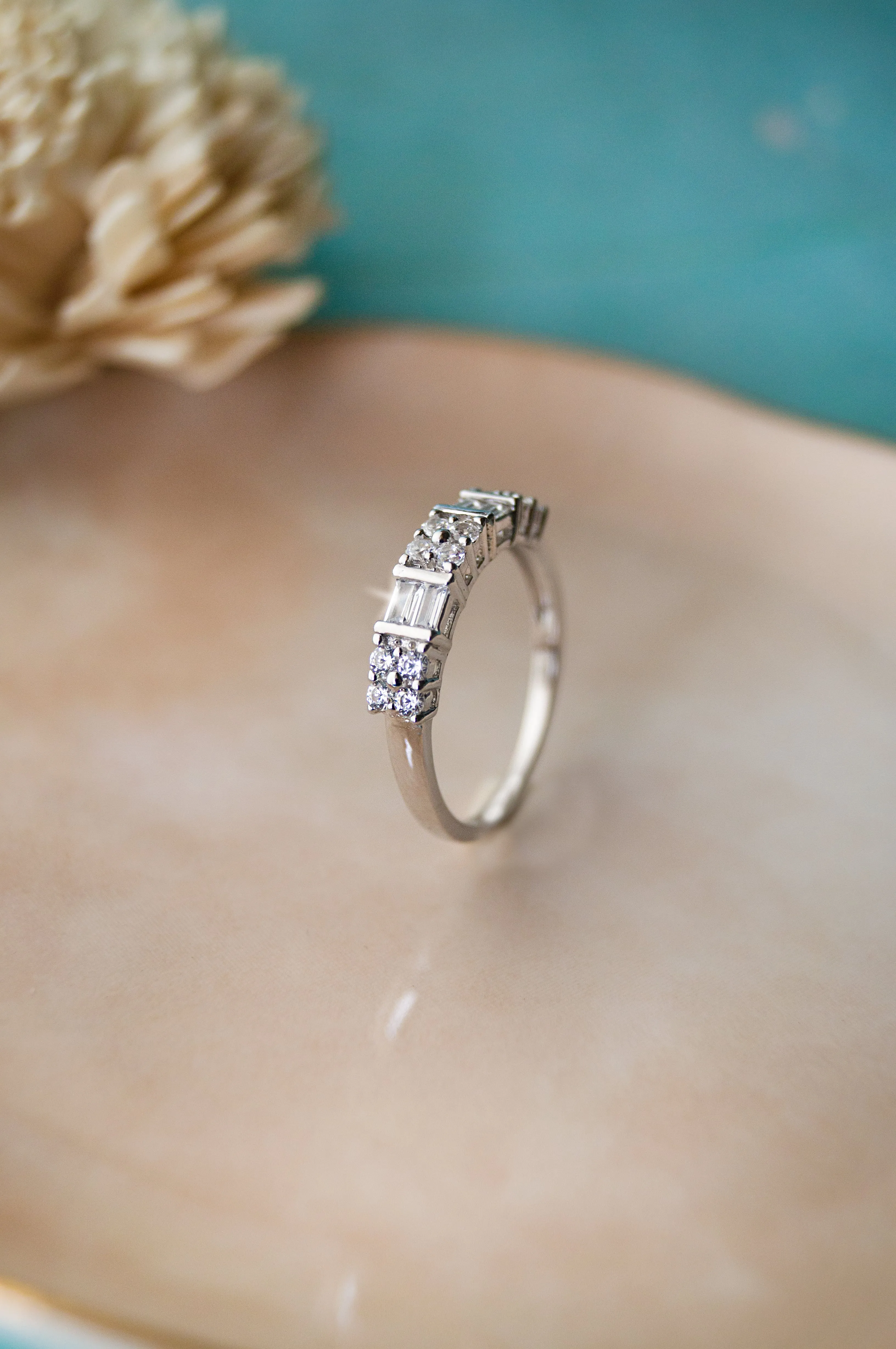 Bold And Beautiful Rose Gold Plated Sterling Silver Band Ring