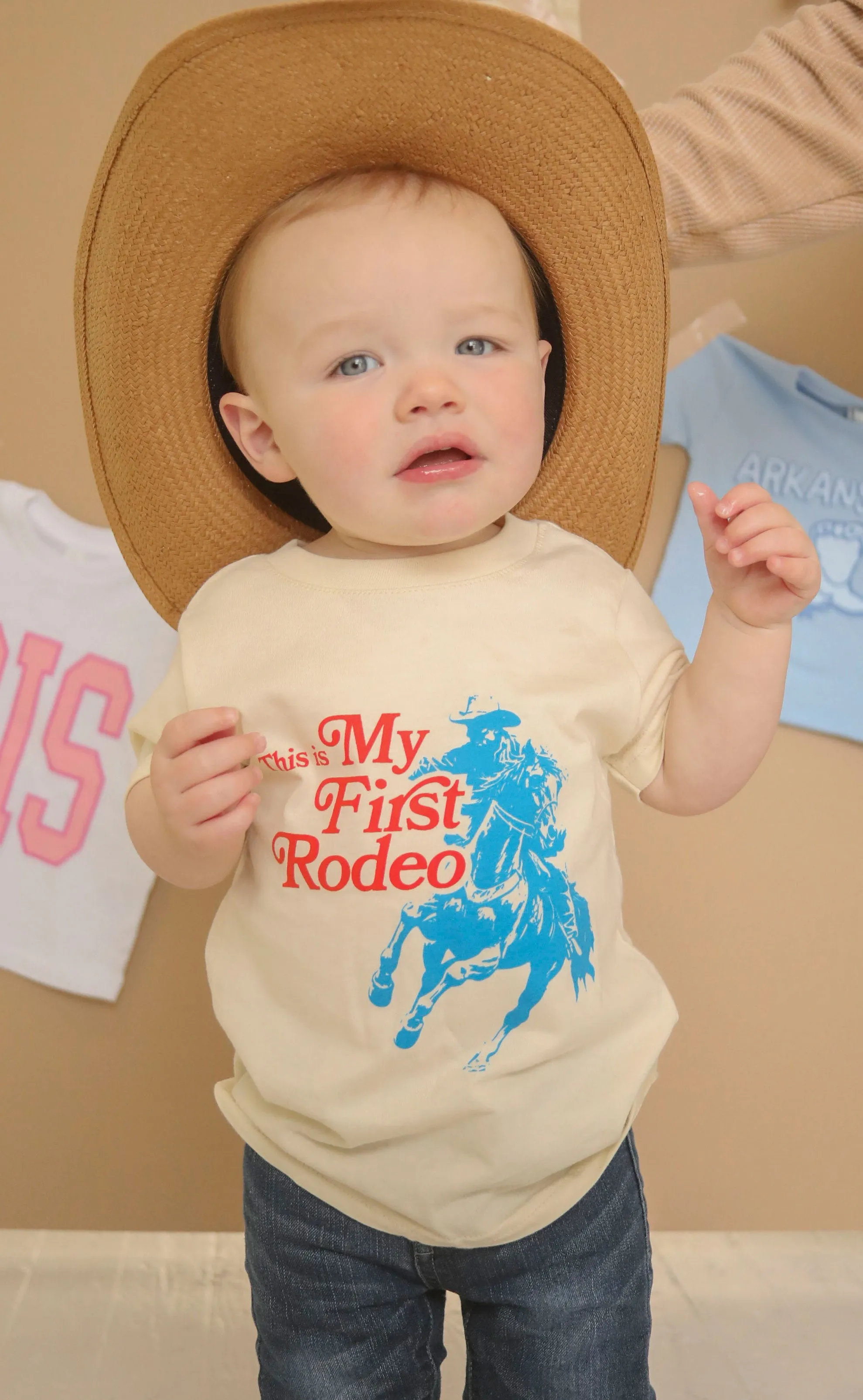 charlie southern: first rodeo toddler t shirt