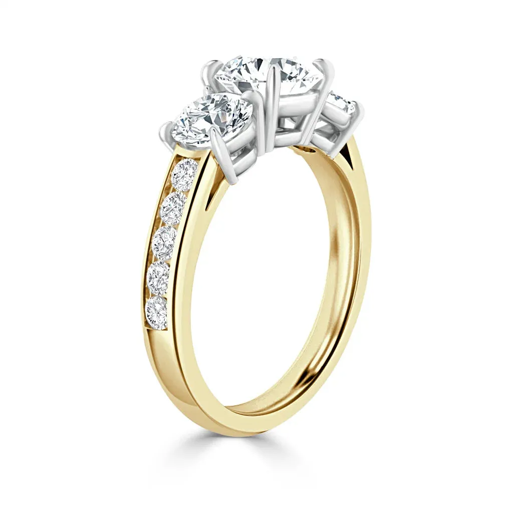 Charlotte - 18ct Yellow Gold - Round