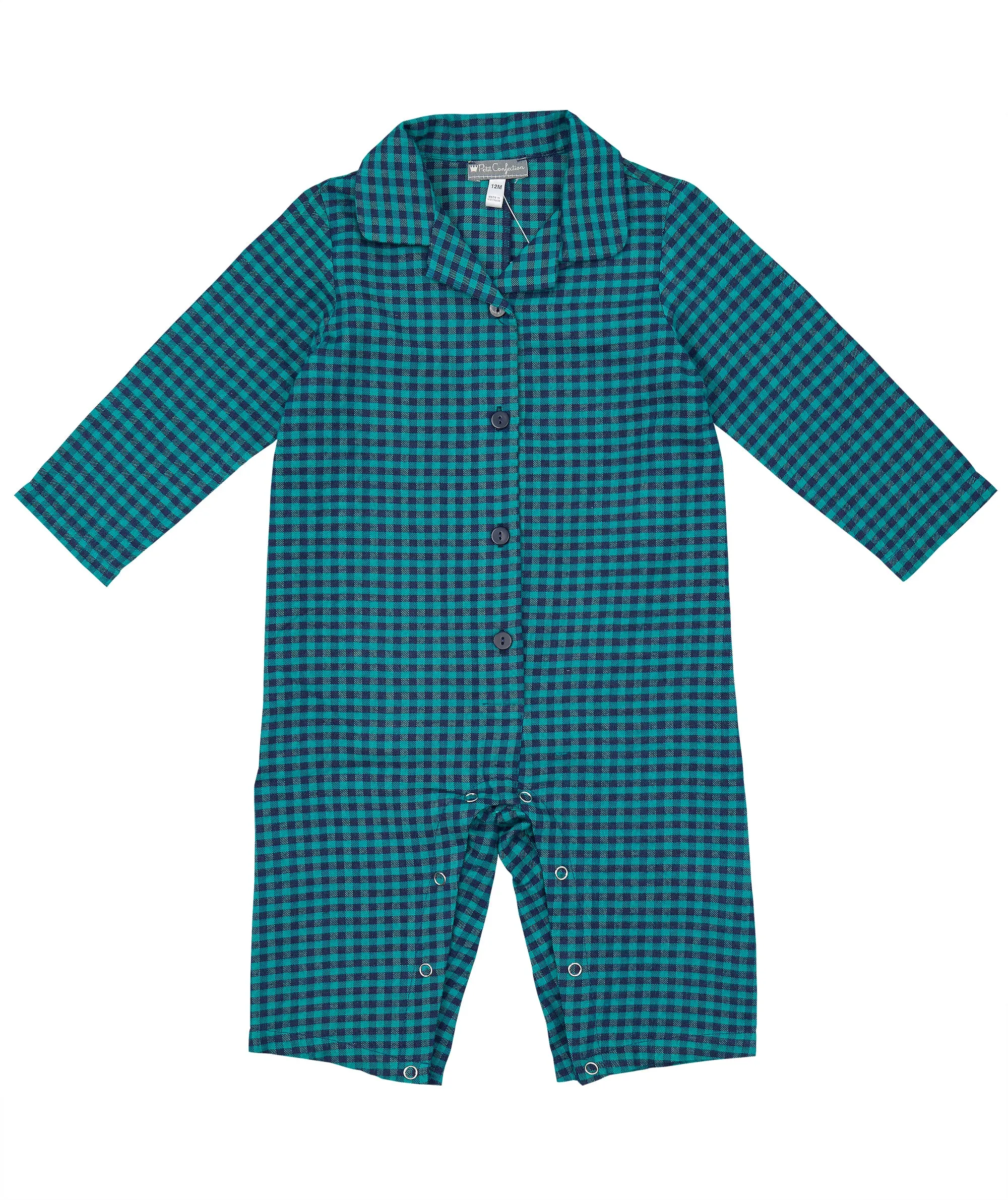 Checkered Flannel Coveralls