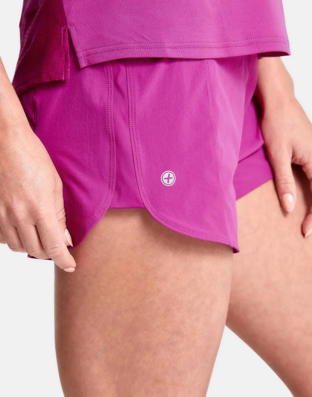 Contender 4" Shorts in Party Plum