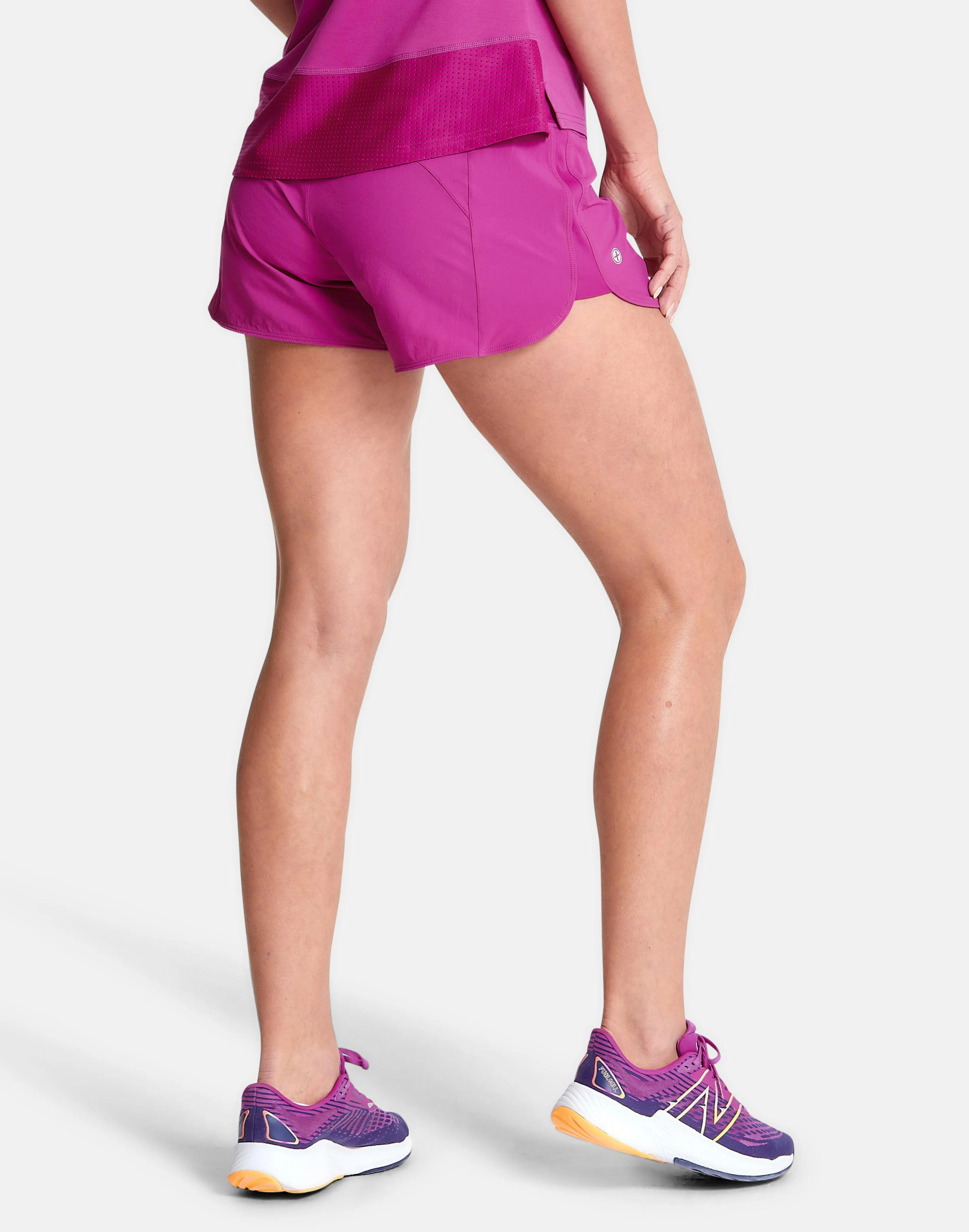 Contender 4" Shorts in Party Plum