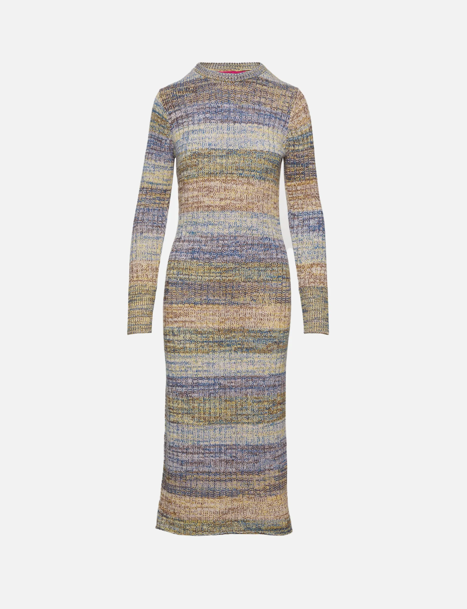 Cosmic Rib Knit Dress