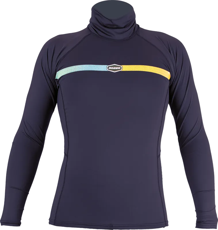 Cruz Adult Long Sleeve Rash Vest - Navy