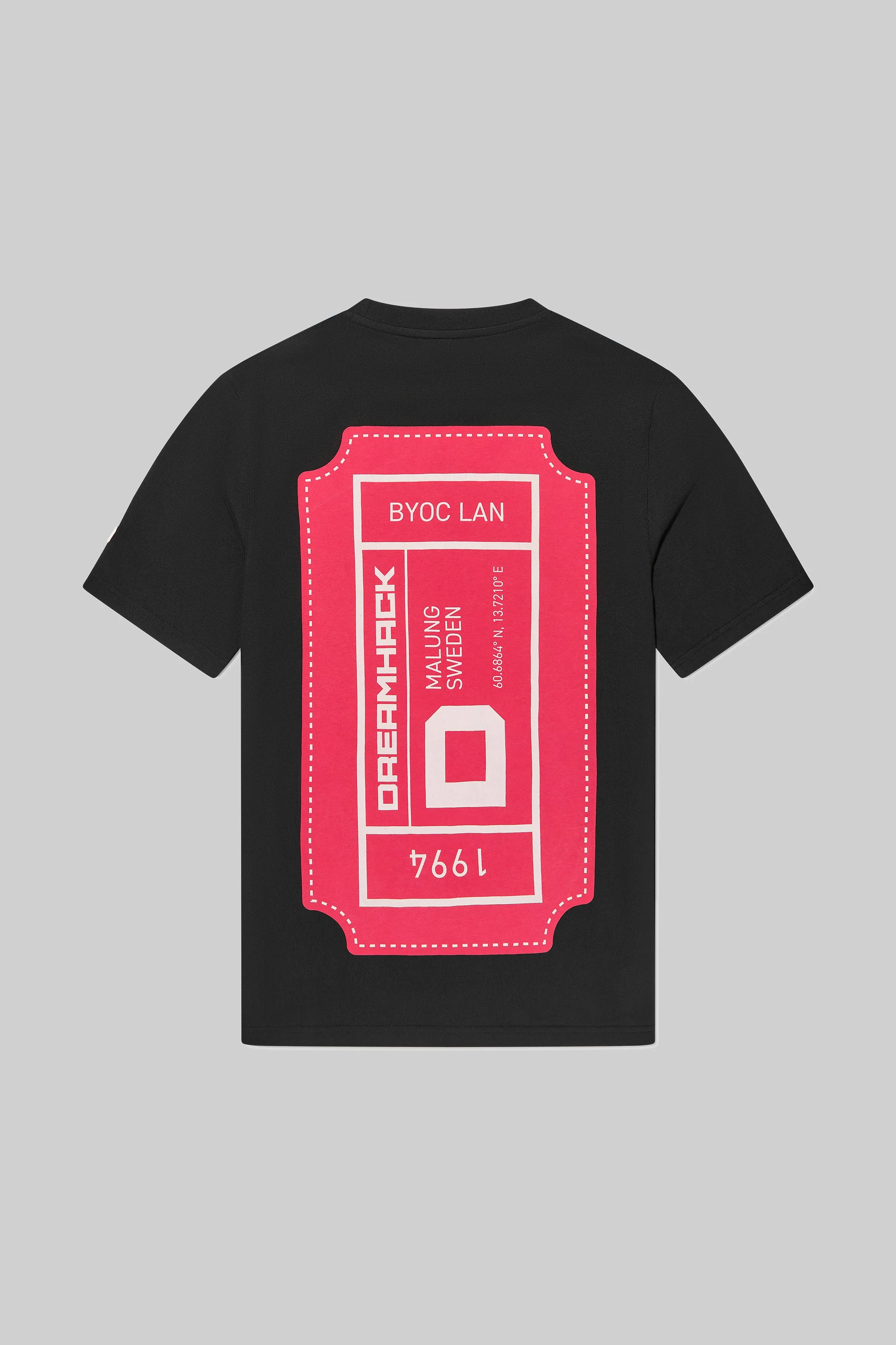 DreamHack Homecoming Ticket Stub Short Sleeve T-Shirt Black