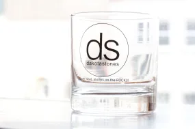 DS Glass Tumbler Mugs 2 pc Set