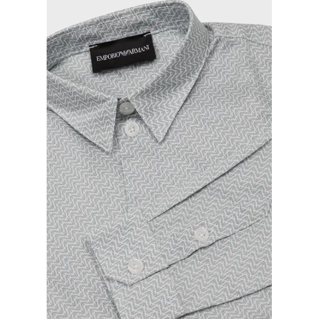 Emporio Armani Boys Dress Shirt_ 3L4C86