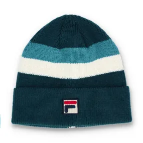 Fila Linus Knitted Beanie Hat Teal