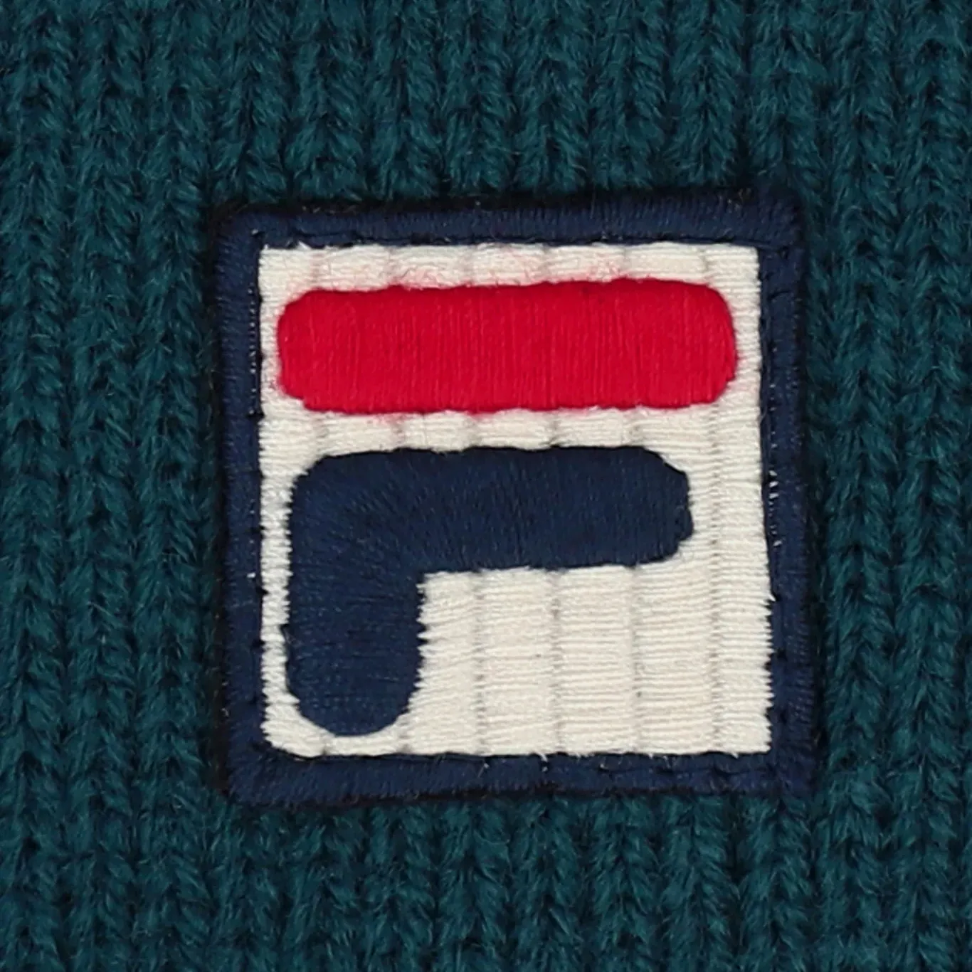 Fila Linus Knitted Beanie Hat Teal