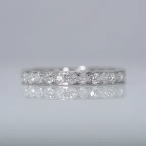 Full Set Art Deco Diamond Eternity Ring