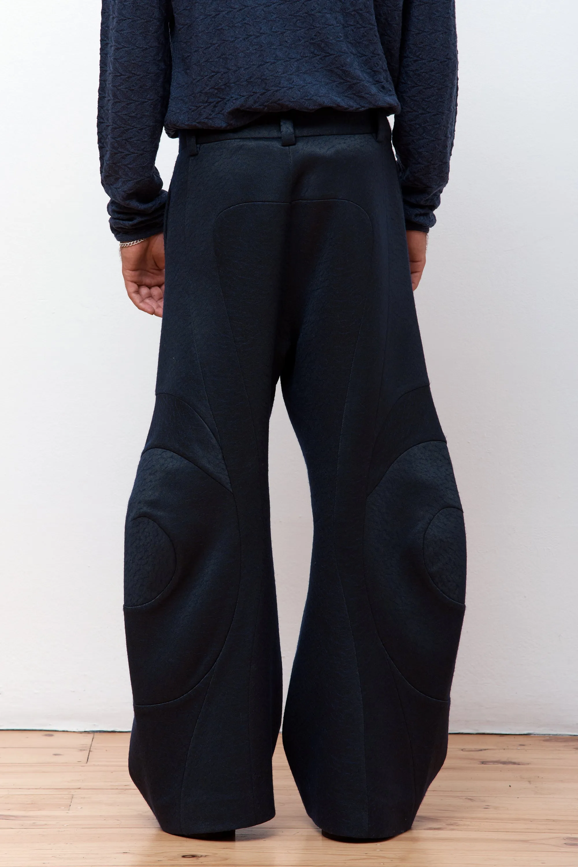 Helicteres Isora Pants Navy Pattern