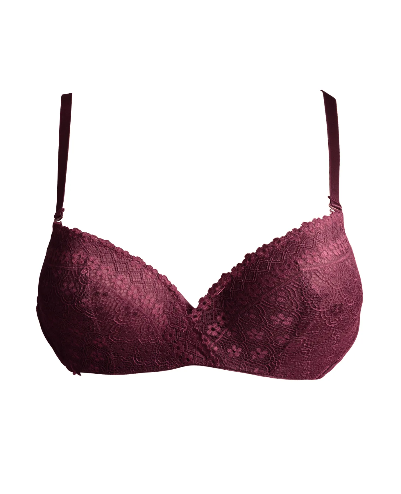 ILumie Crossed Lace Bra