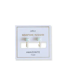 JAXKELLY | Amazonite Huggies