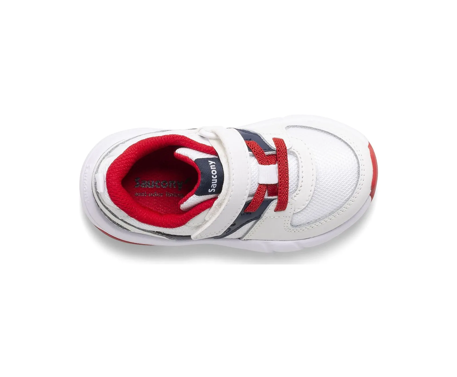 Jazz Lite 2.0 Kid's A/C Sneaker - White/Navy/Red