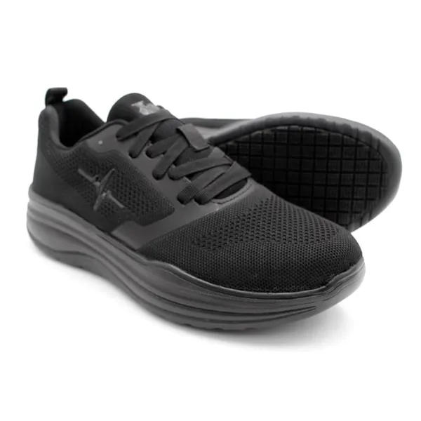 Laforst Men's Heartbeat Slip Resistant Black