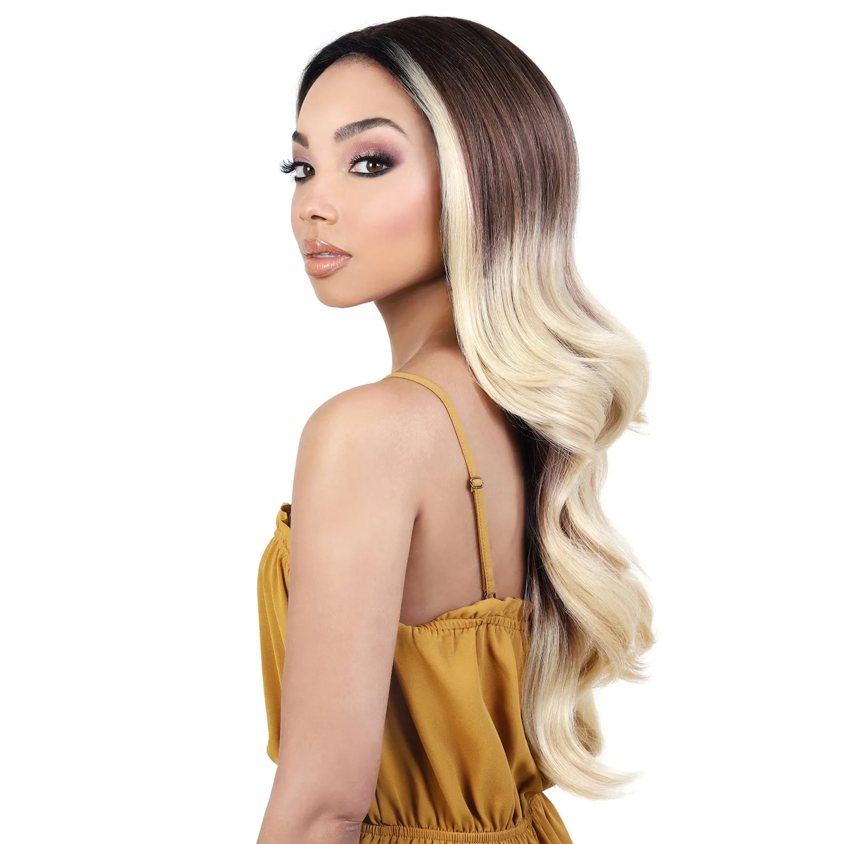 LDP-SPIN72 | Synthetic Lace Front Wig