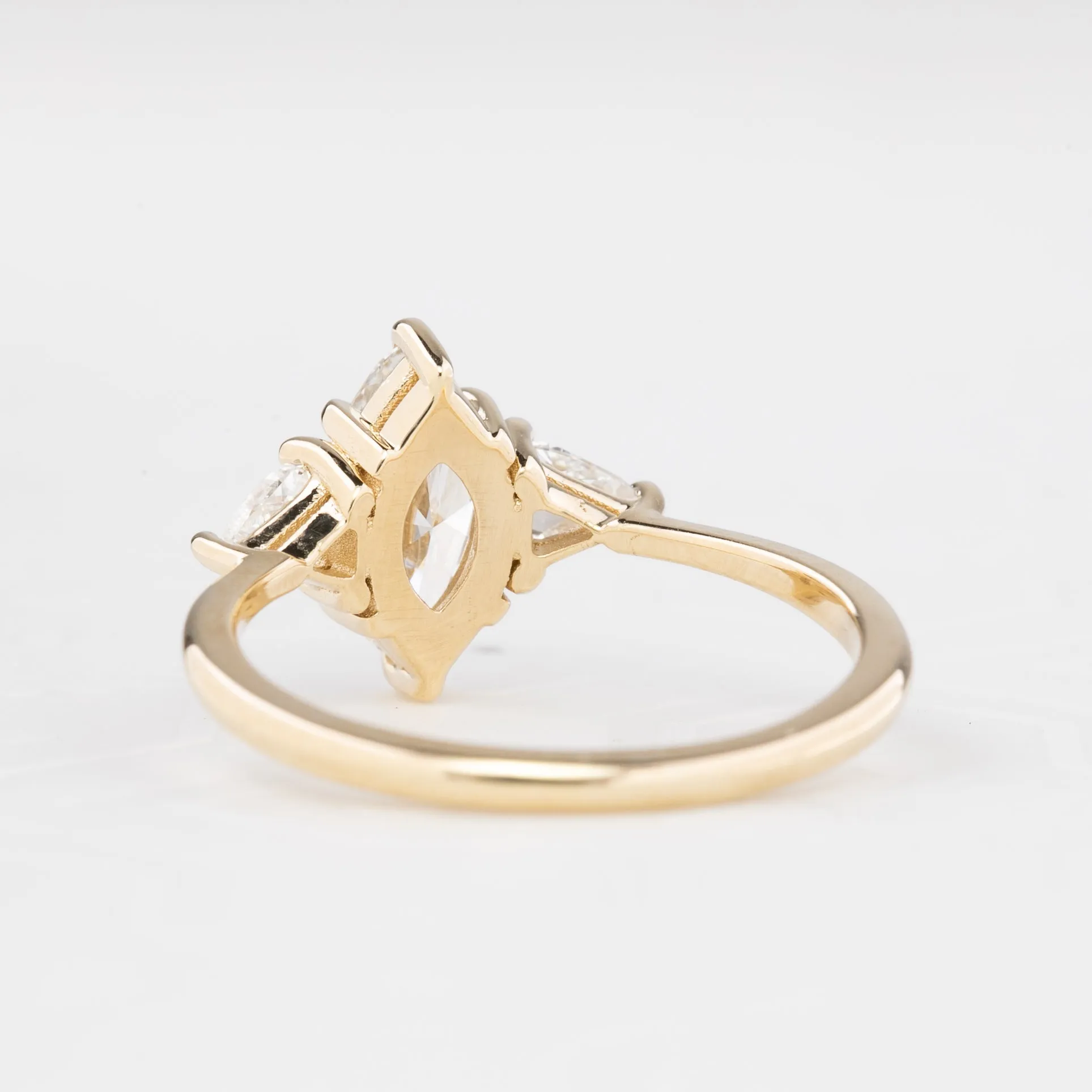 Madison Ring 0.89ct Lab Diamond, 14k Yellow Gold (One of a kind)