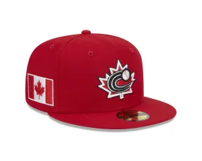 NEW ERA Canada World Baseball Classic 2023 Red 59FIFTY Fitted Cap