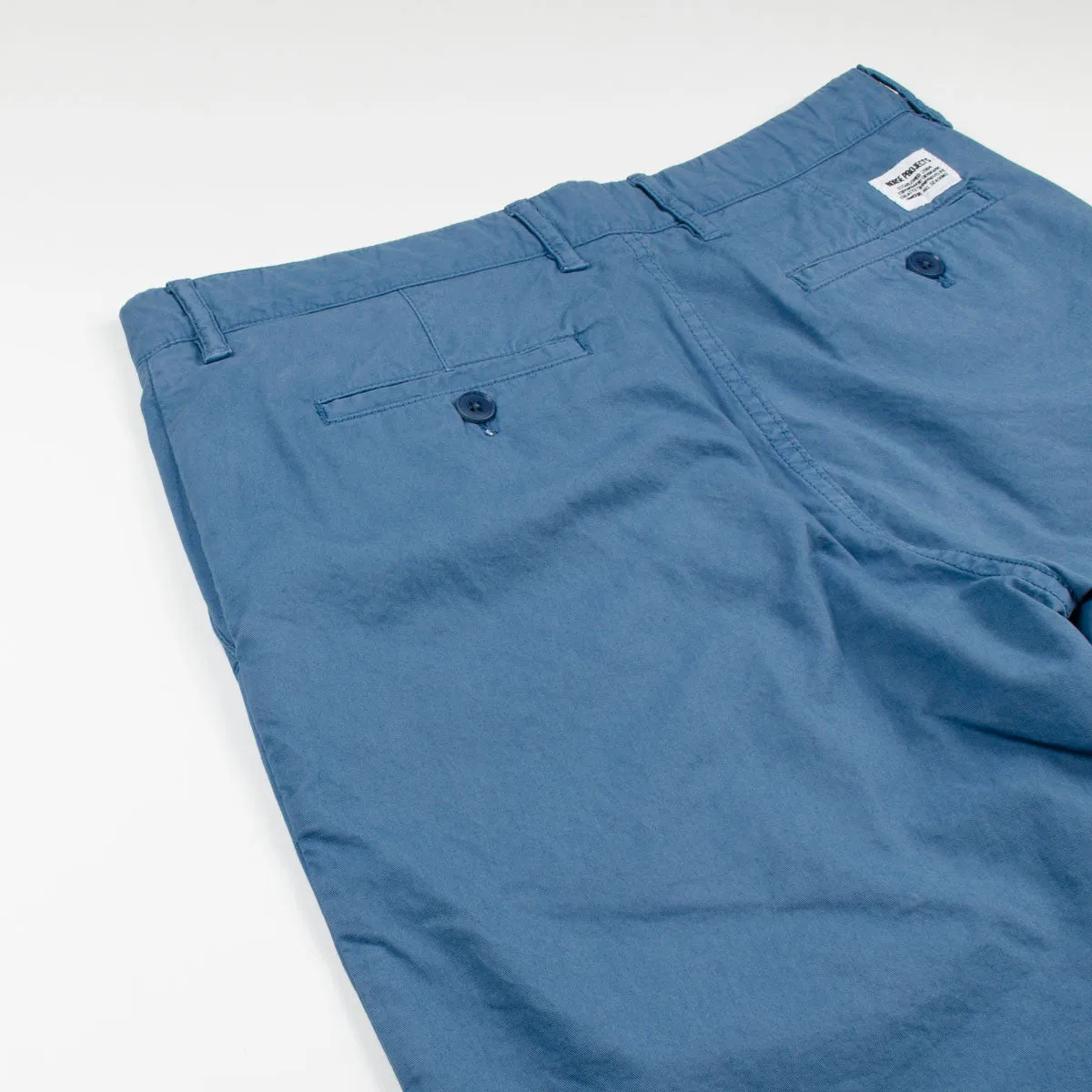 Norse Projects - Aros Light Twill Shorts - Marginal Blue