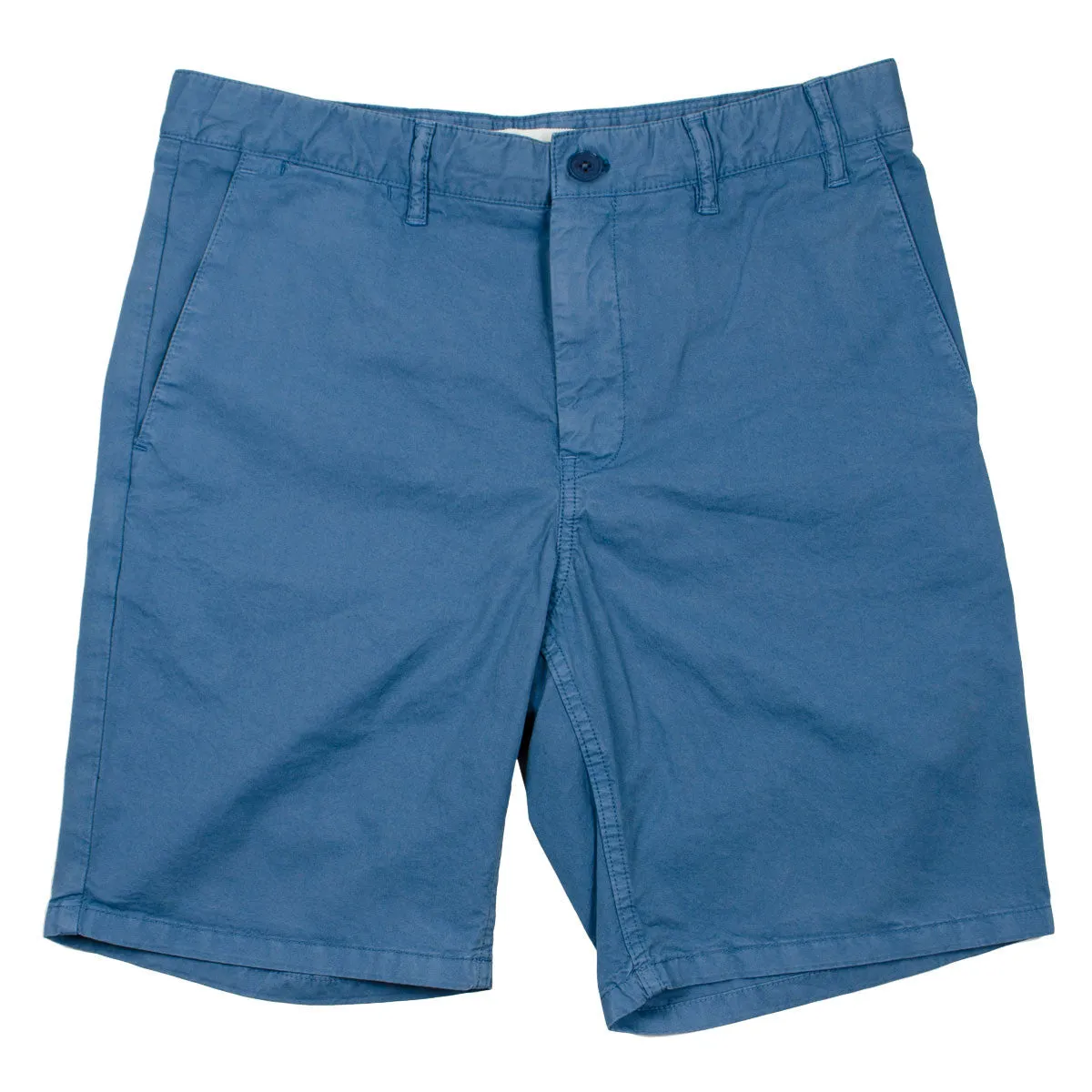 Norse Projects - Aros Light Twill Shorts - Marginal Blue