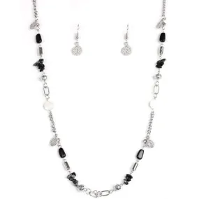 Ocean Bliss Black Necklace