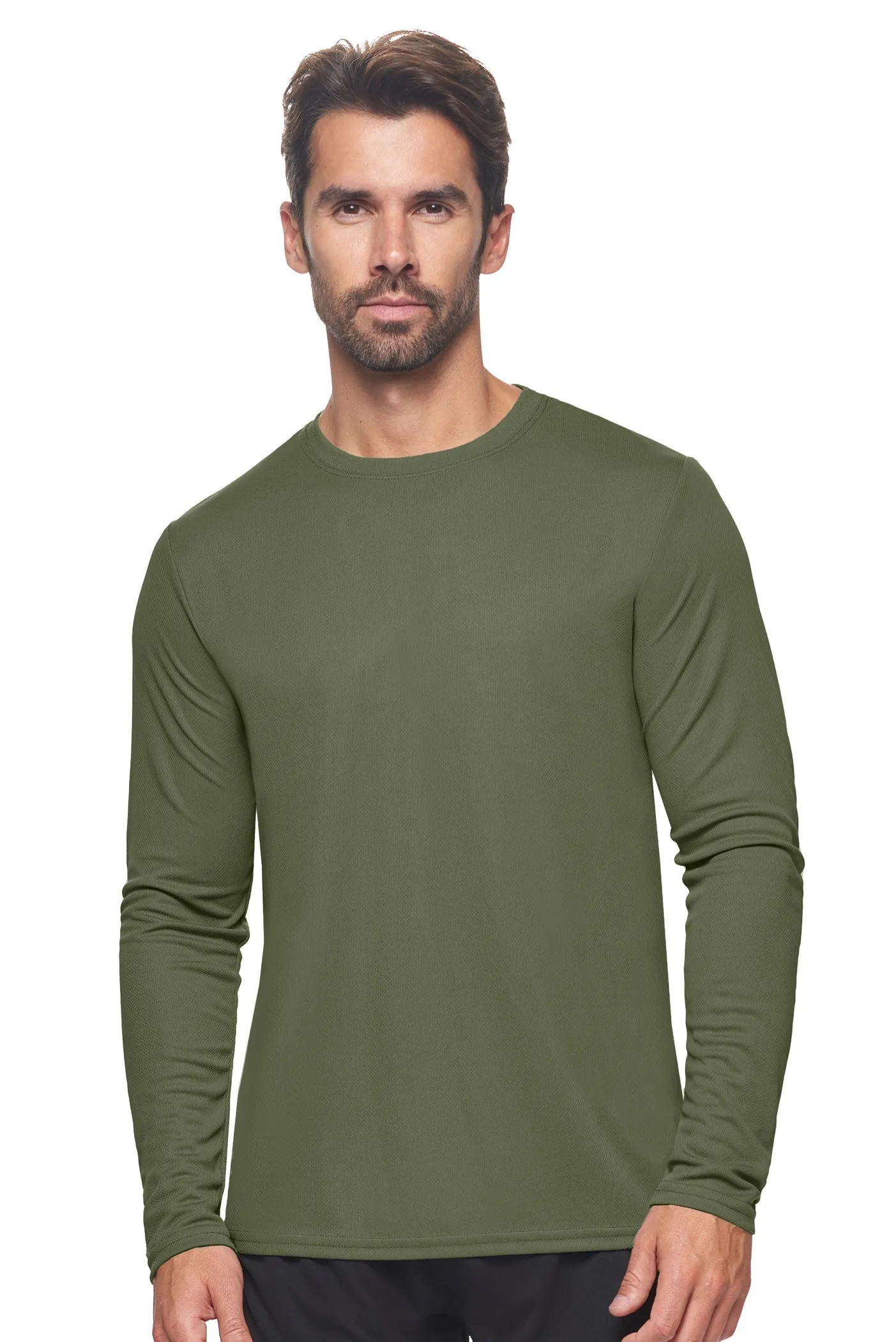 Oxymesh Crewneck Long Sleeve Tec Tee (Colors Continued)