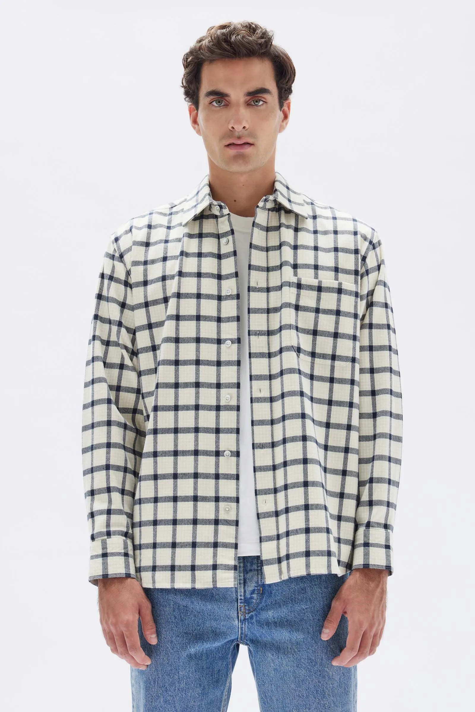 Reuben Check Overshirt