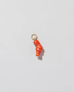 Sicilian Coral Man Charm