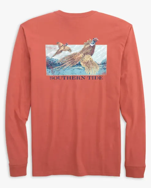 Southern Tide Have A Pheasant Day Long Sleeve T-Shirt