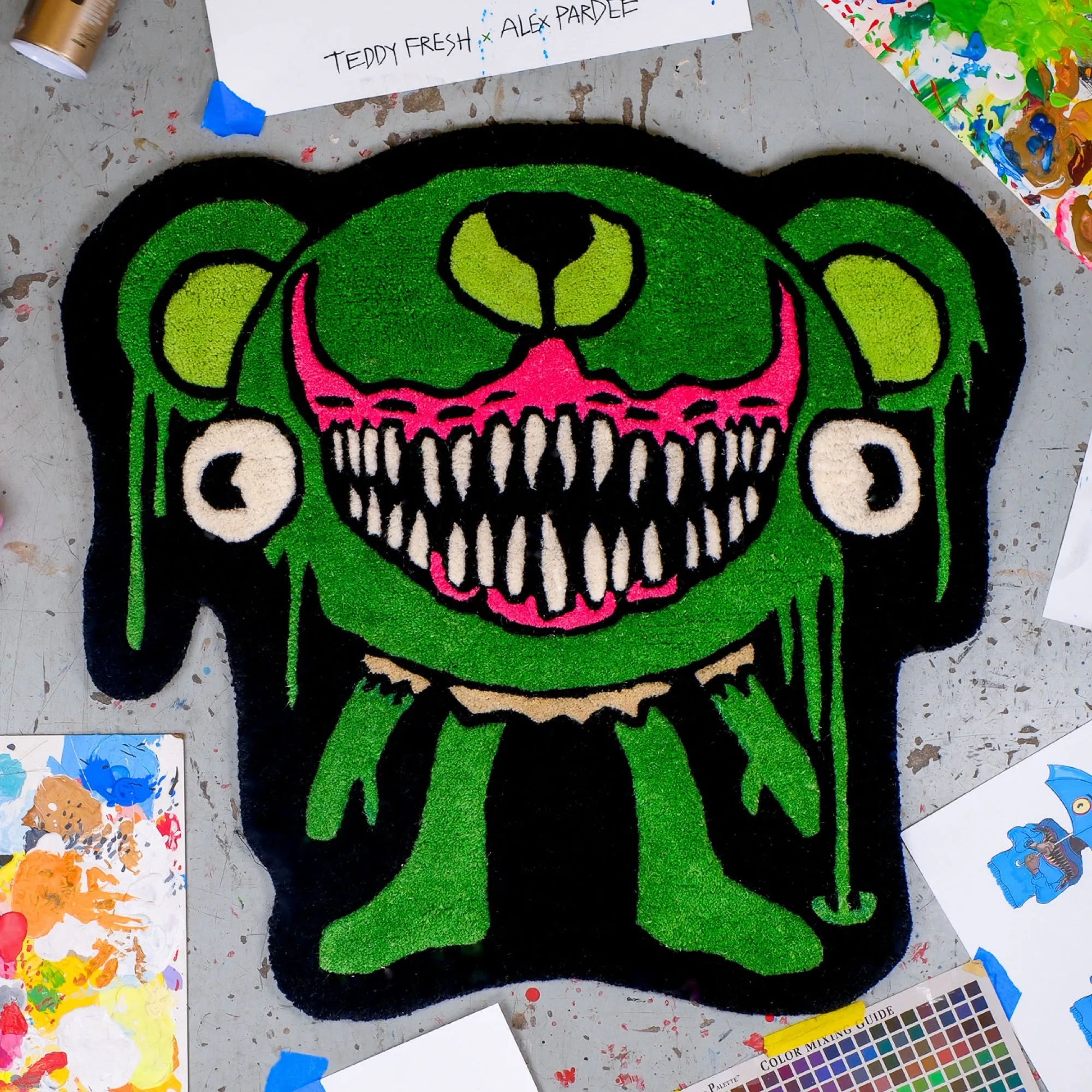 TF x Alex Pardee Monster Bear Rug