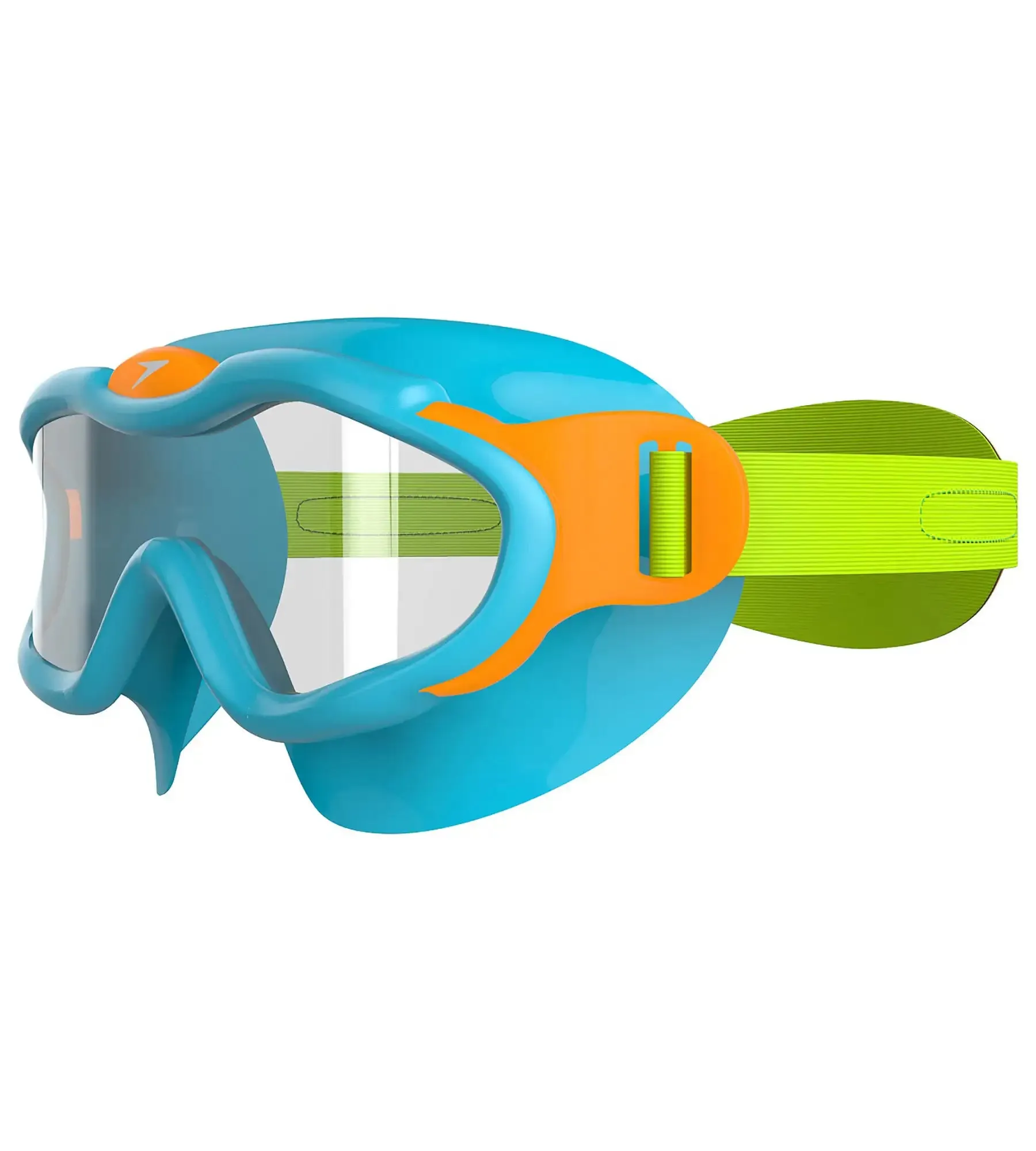 Unisex Sea Squad Mask Tint-Lens Goggles For Tot's - Blue & Green