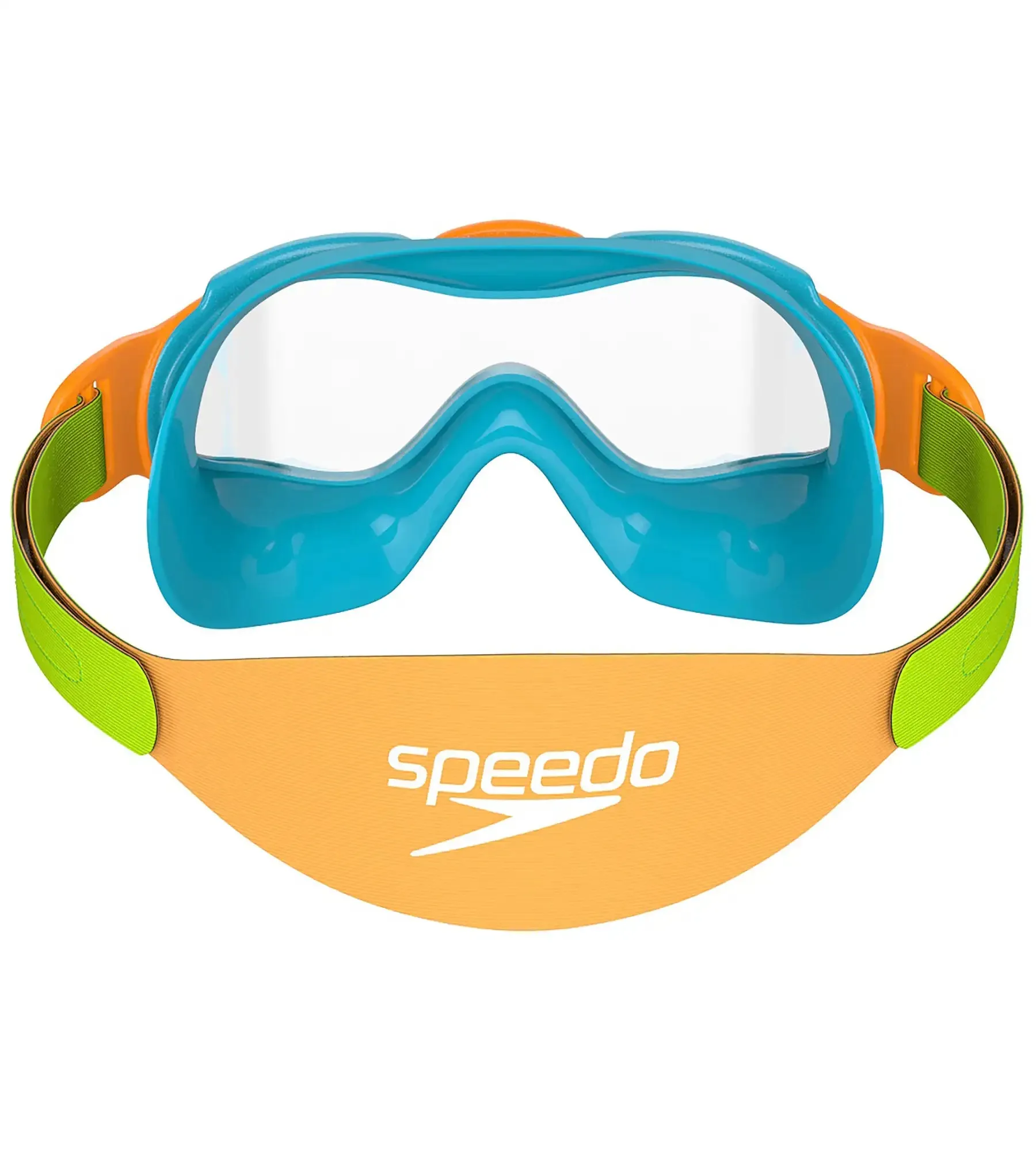 Unisex Sea Squad Mask Tint-Lens Goggles For Tot's - Blue & Green