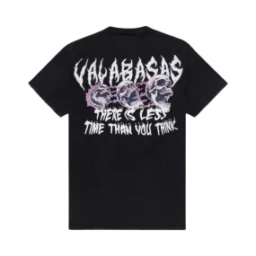 Valabasas “Less Time” Vintage Black Tee