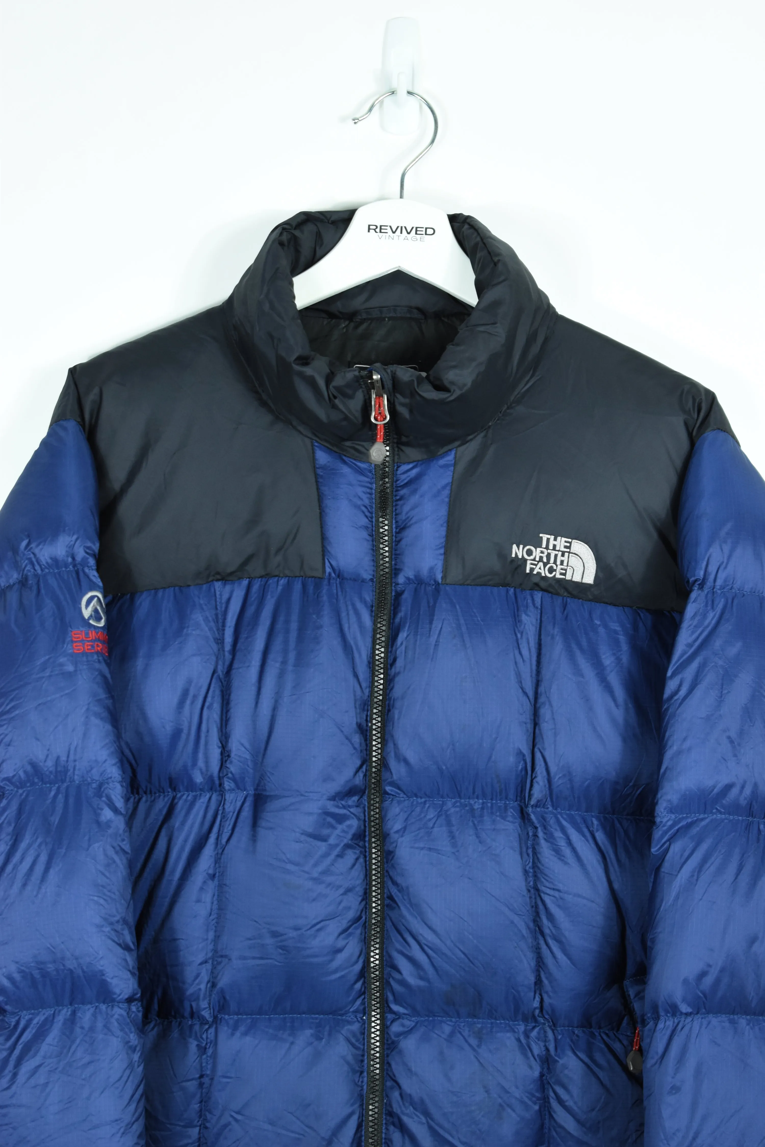 Vintage North Face Navy Puffer 800 Sumit Series LARGE (Baggy)